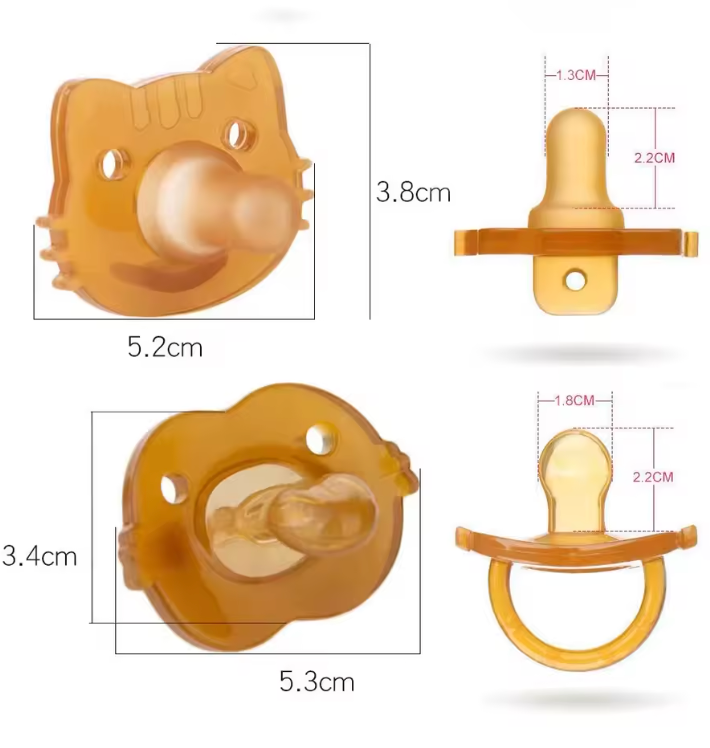 Kit Chupeta 100% de Silicone - Livre de BPA