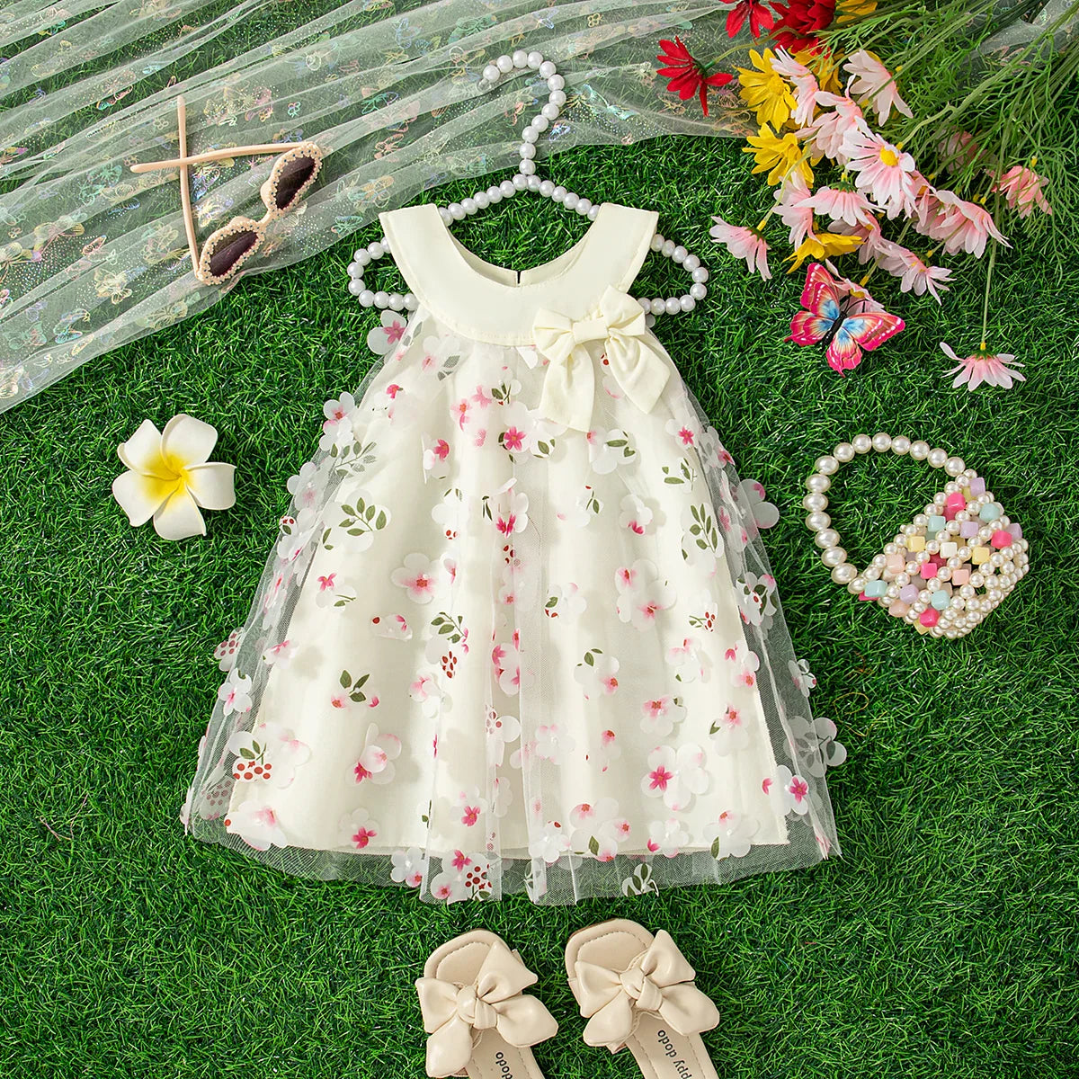 Vestido Infantil Florzinhas