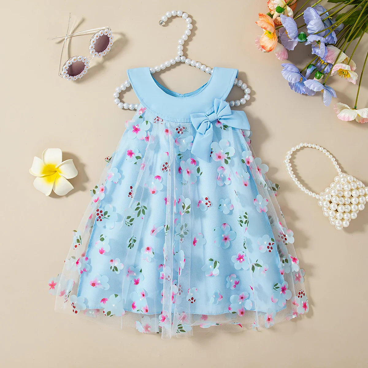 Vestido Infantil Florzinhas