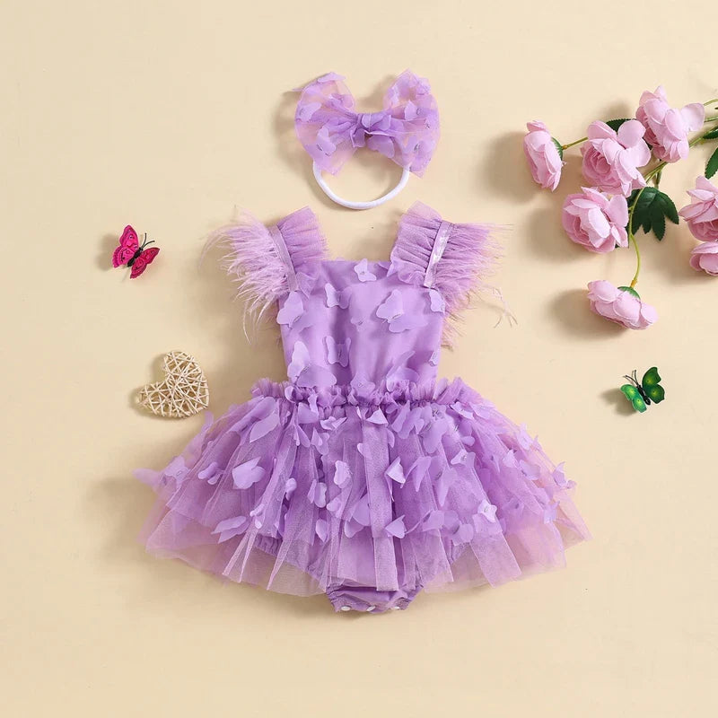 Body Infantil Feminino Borboletinhas