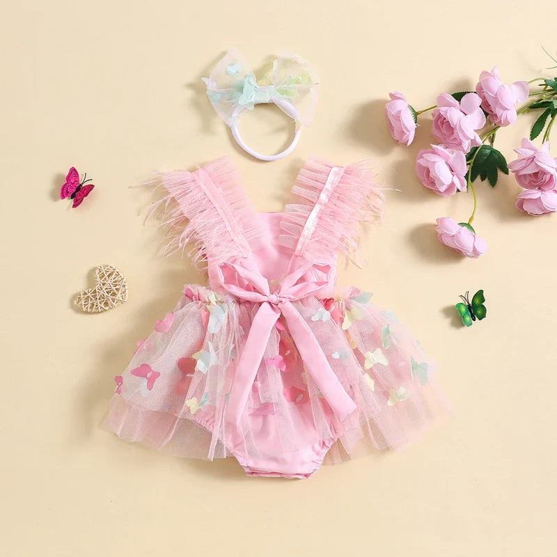 Body Infantil Feminino Borboletinhas