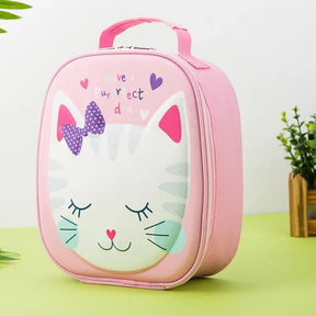 Bolsa Térmica Infantil Portátil com Estampa Cartoon