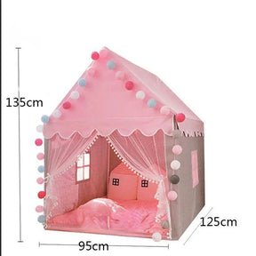 Tenda Infantil Tipi Princesa Rosa para Decoração